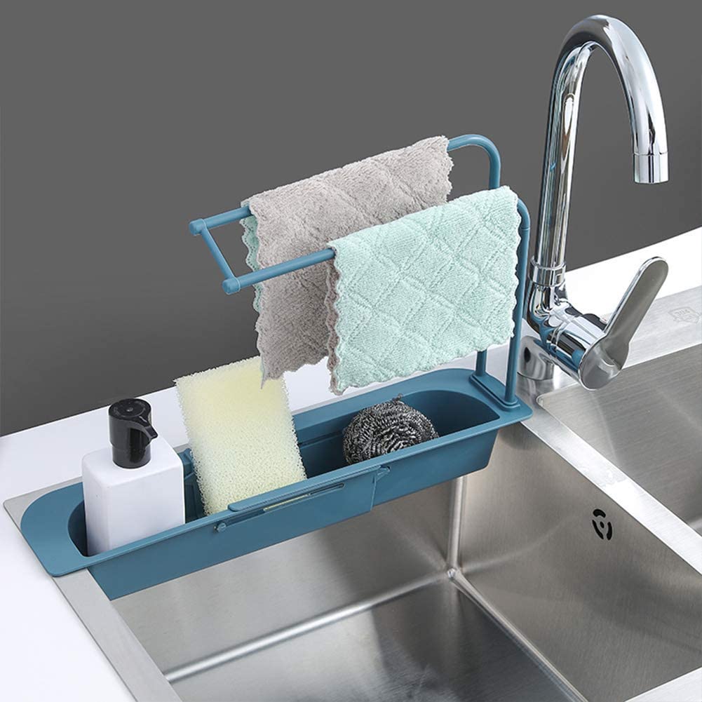 TidySink - Adjustable Kitchen Sink Organizer